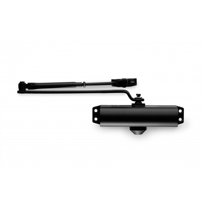 Доводчик до 80 кг GCM A-072R-4 BLACK 