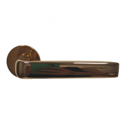 Ручка на розетке для межкомнатных дверей Martinelli VIVA VV40-PVD-BG